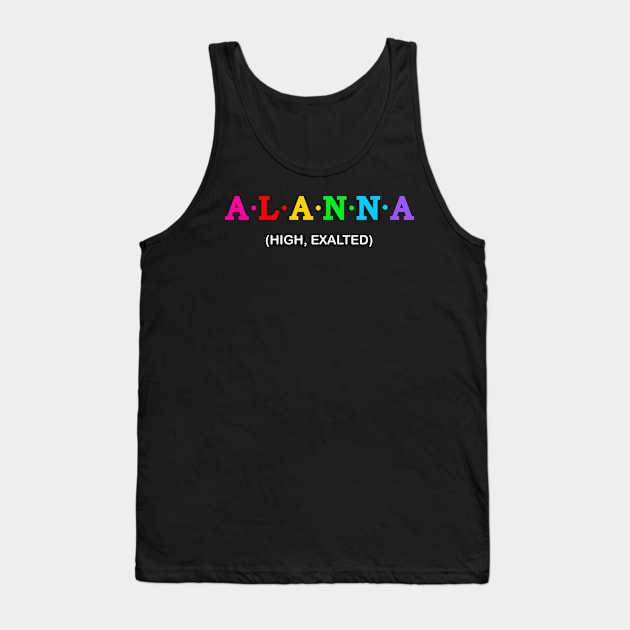 Alanna  - high, exalted. Tank Top by Koolstudio